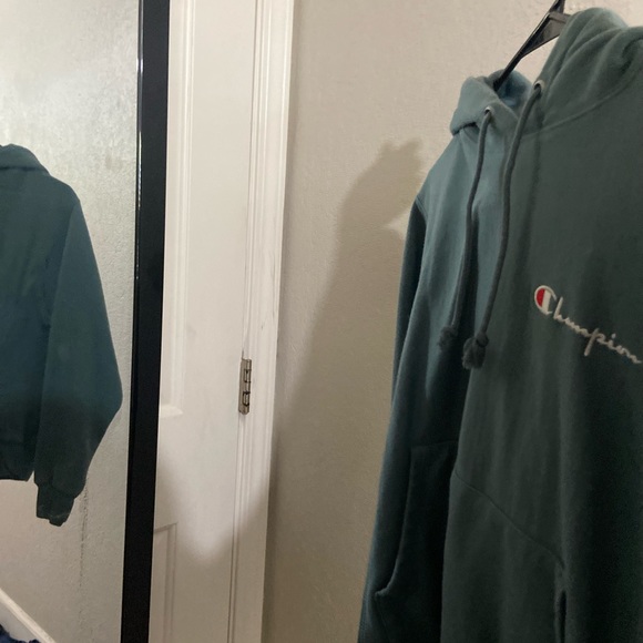 Champion Blue Hoodie Men’s small - Picture 5 of 6